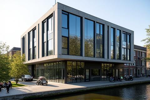 Exterieurfoto van het kantoorgebouw van Wereldreis Advies Groep in Utrecht